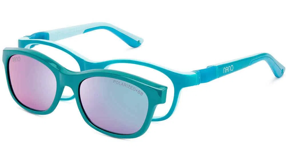 Nanovista CAMPER SC 3.0 Eyeglasses - CLIP CAMPER SC 3.0 MT PURPLE RASPBERRY W/CLIP - view 3